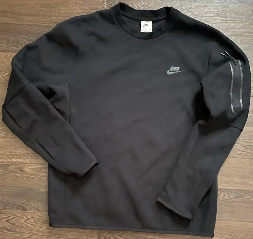 Nike Sportswear Tech Fleece Crewneck Sweatshirt Men's Sz M